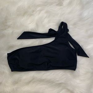 Arie Bow One Shoulder Bandeau Bikini Top XL